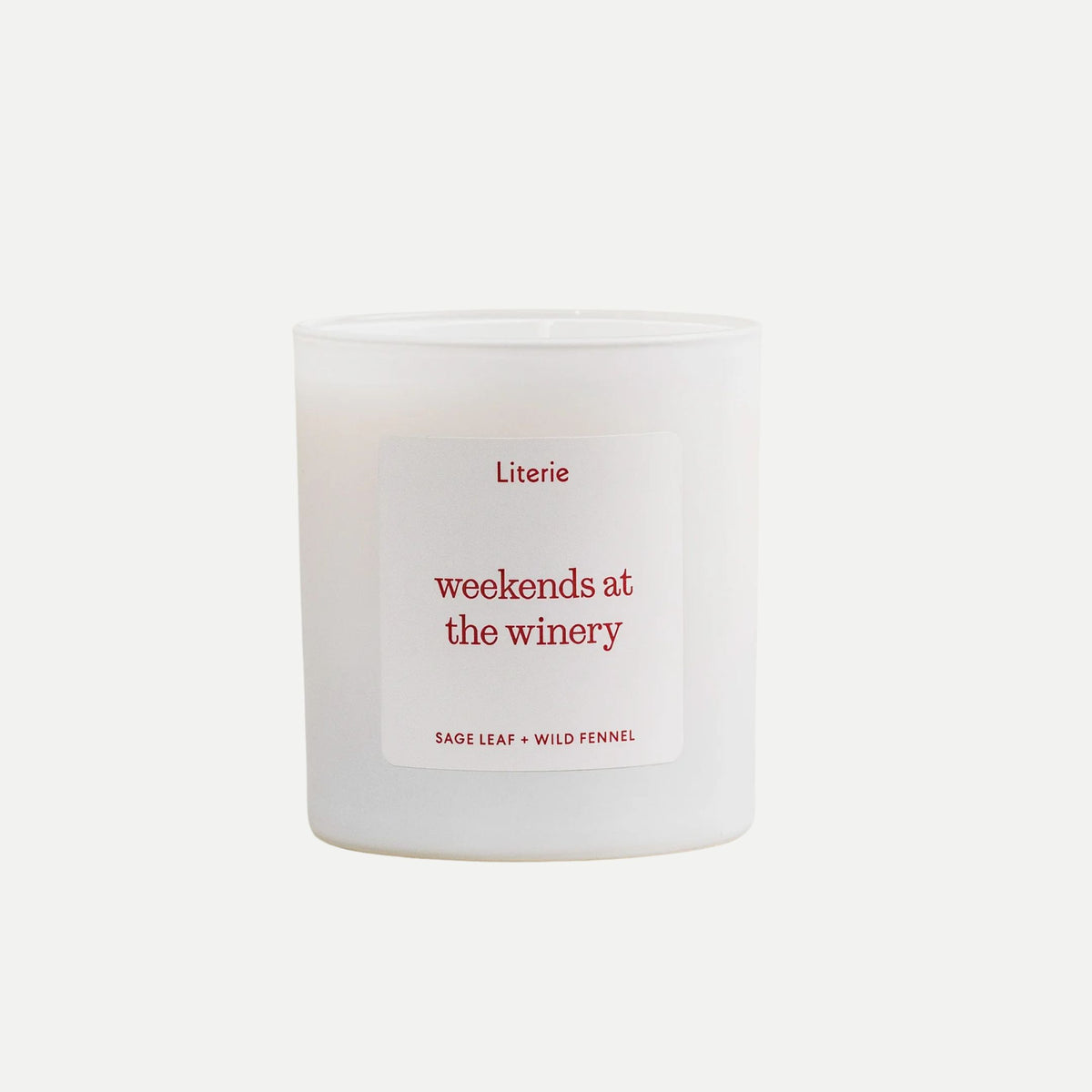 Weekends At the Winery Candle