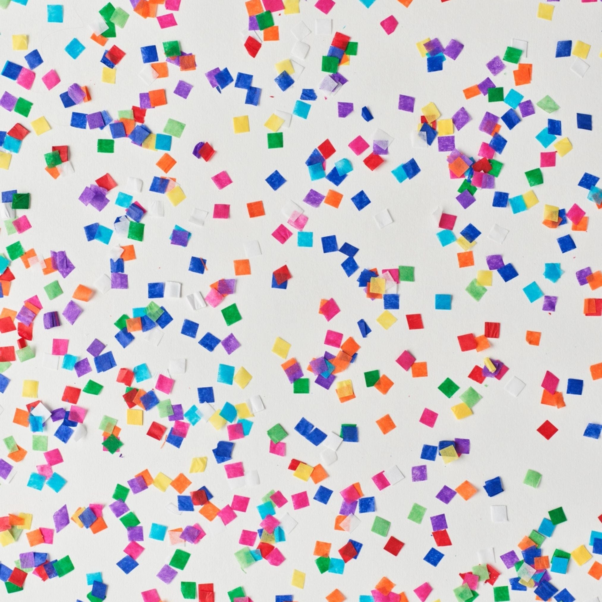 Tiny Rainbow Pre-Filled Confetti Balloons