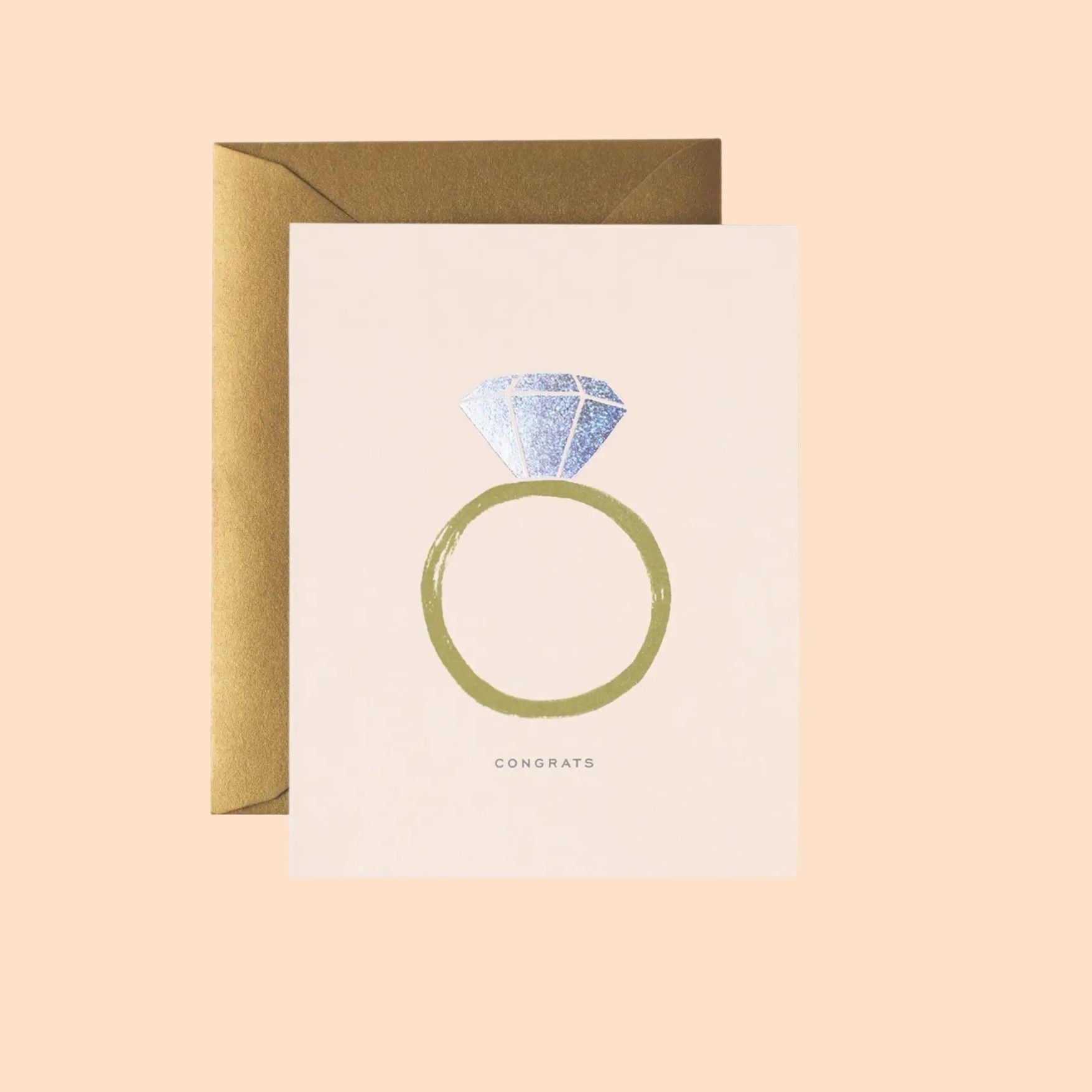 Congrats Engagement Card
