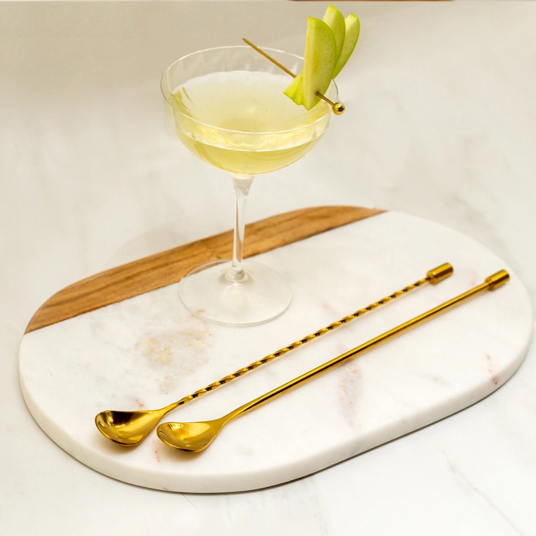 Gold Bar Spoon Set