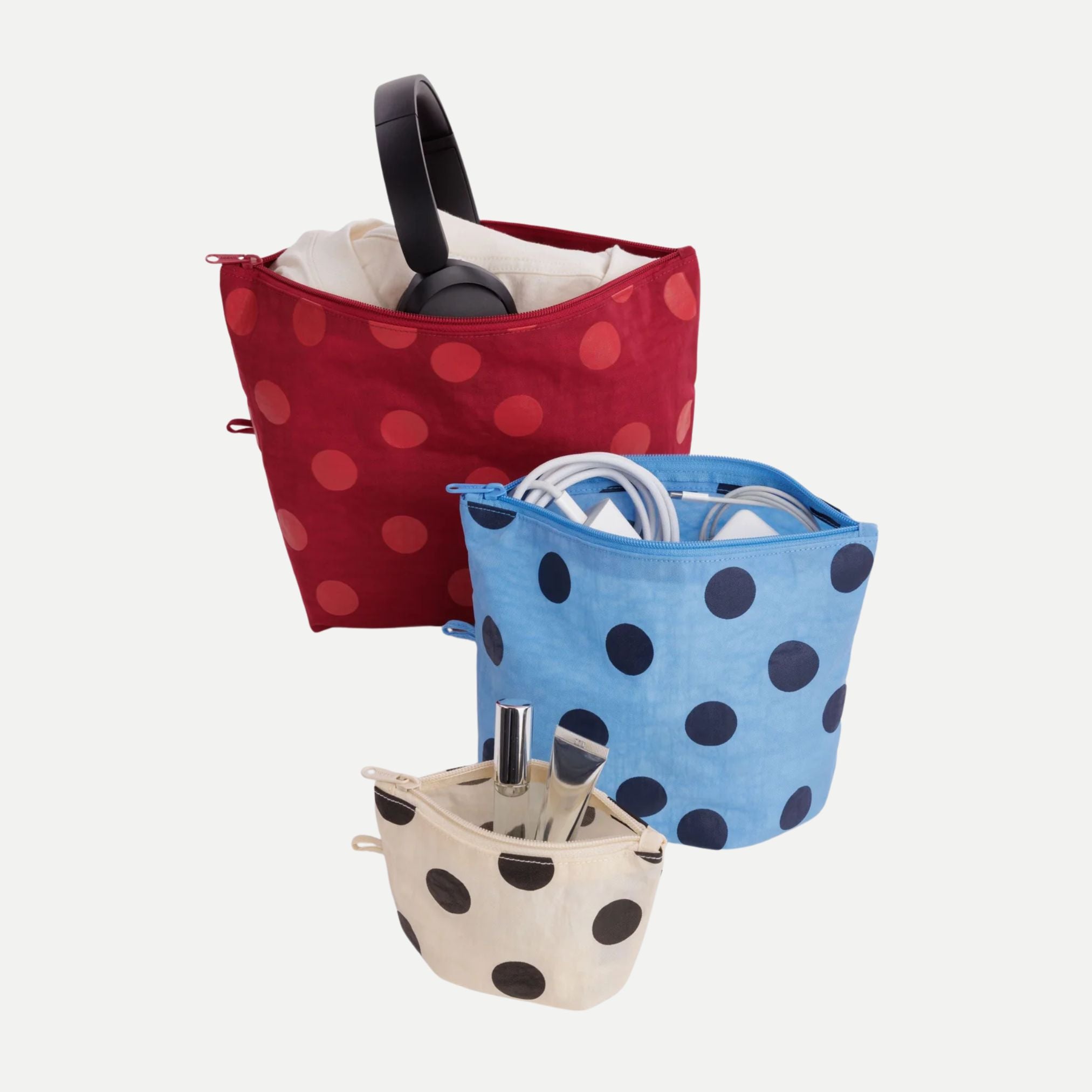 Polka Dot Mix - Go Pouch Set