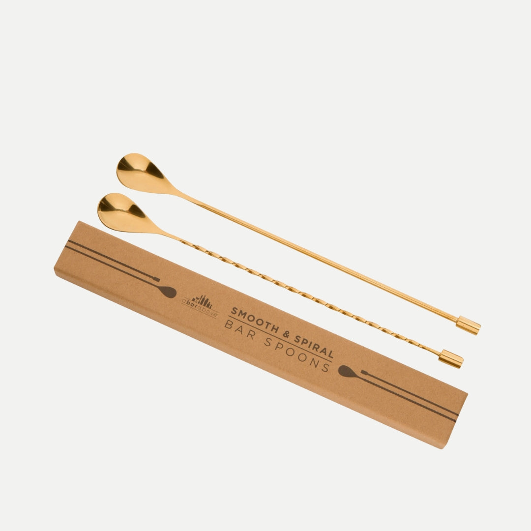 Gold Bar Spoon Set