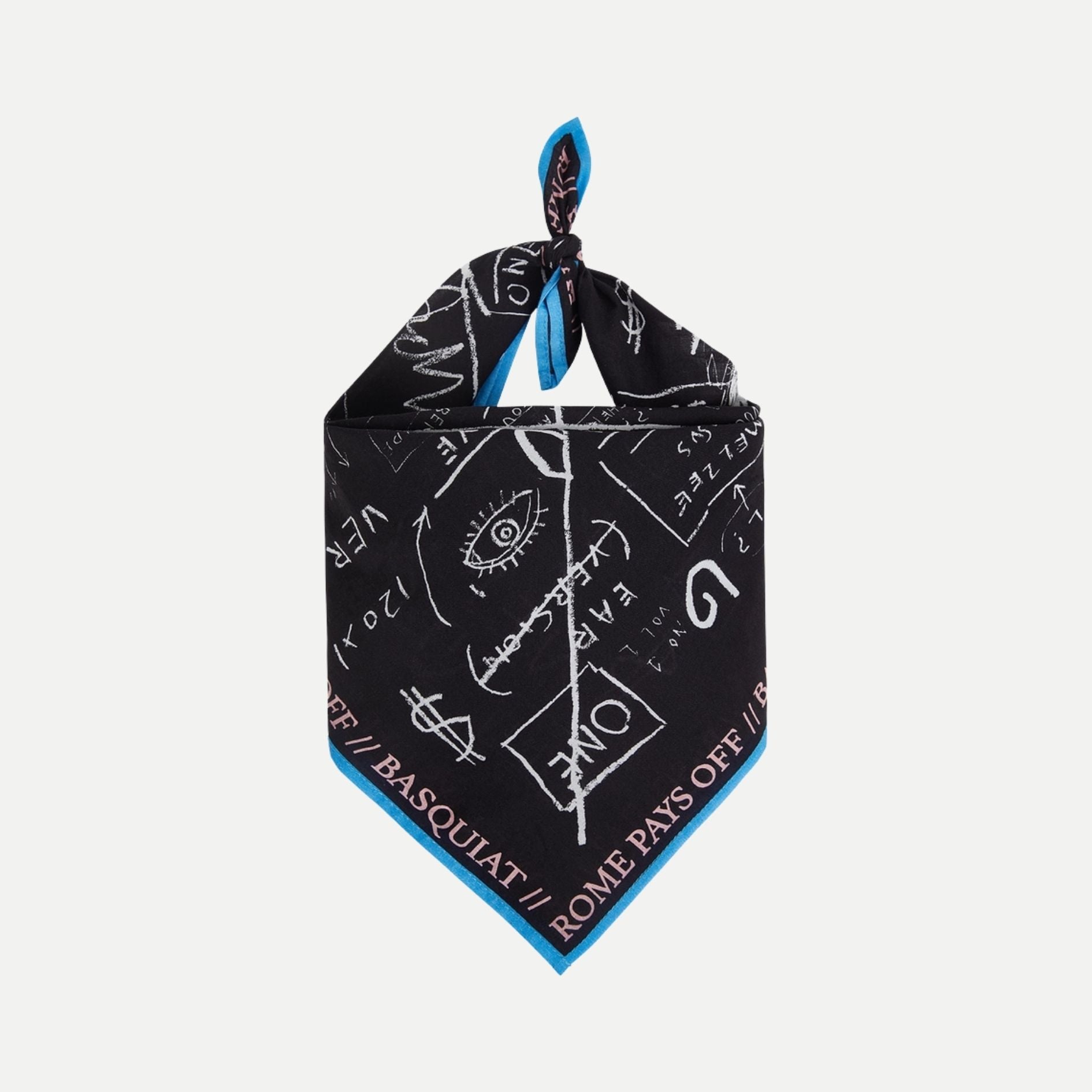Jean-Michel Basquiat "Beat Bop" Bandana