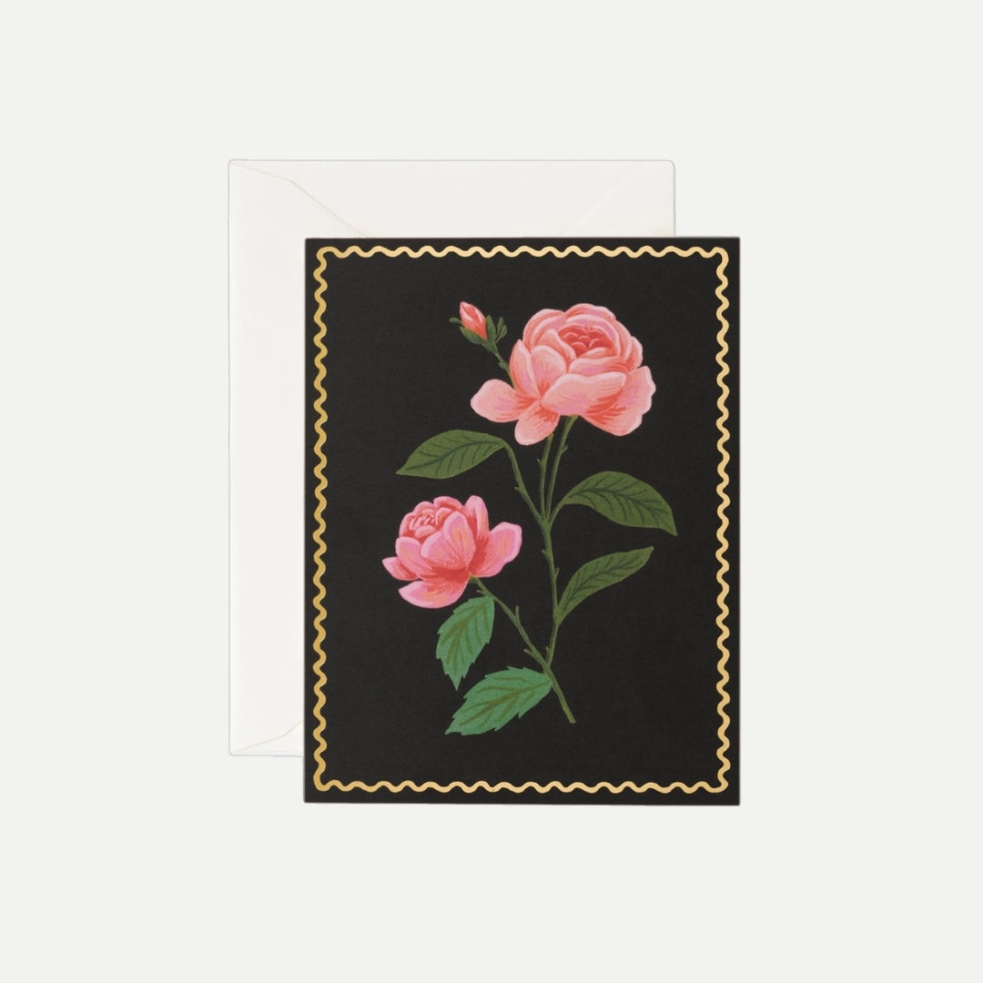 Pink Rose Card