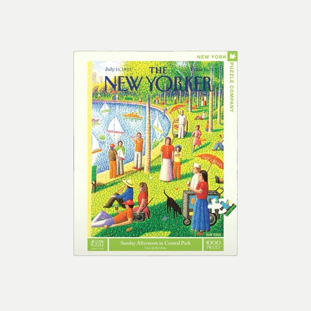 Sunday Afternoon in Central Park - 1000 Piece Jigsaw Puzzle