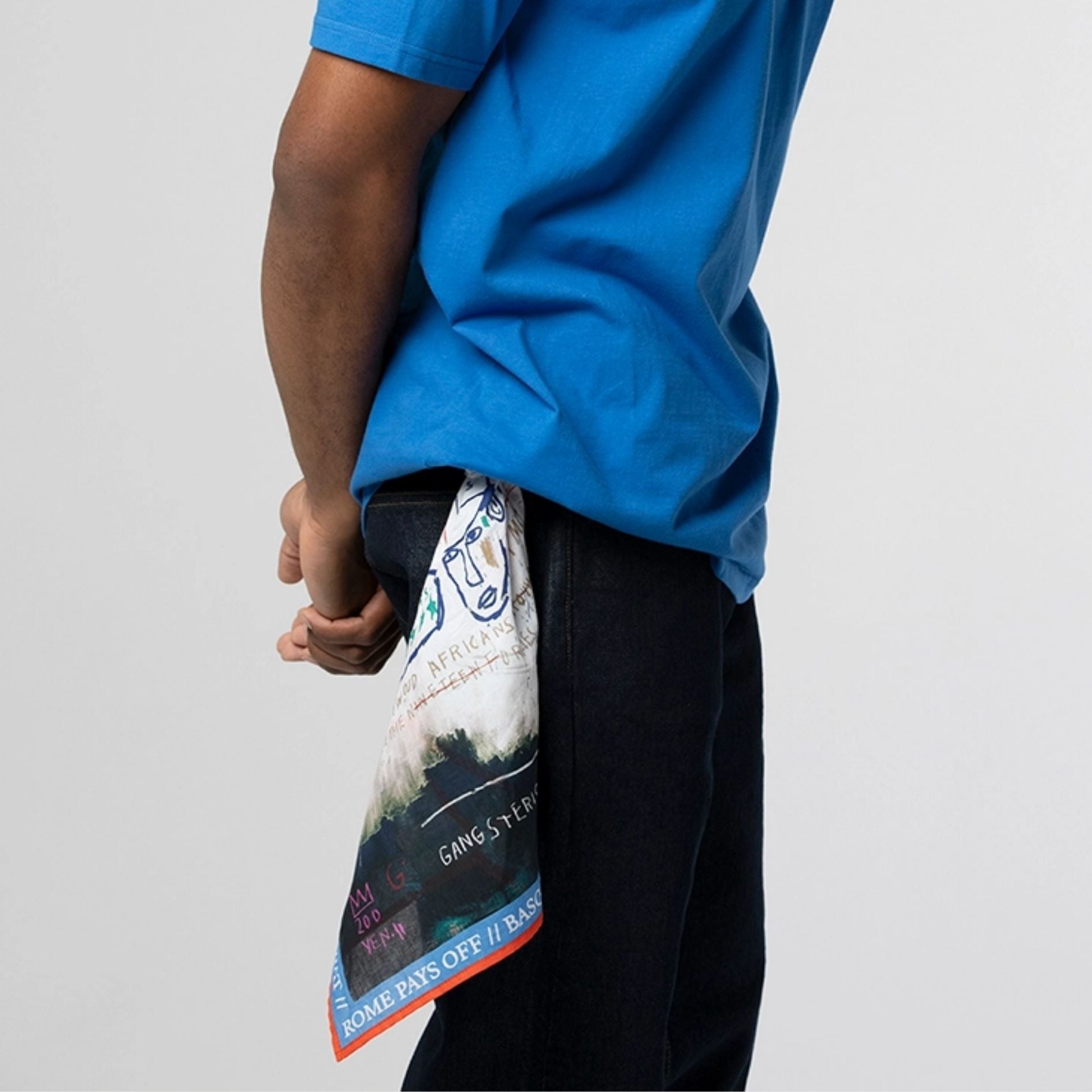 Jean-Michel Basquiat "Hollywood Africans" Bandana