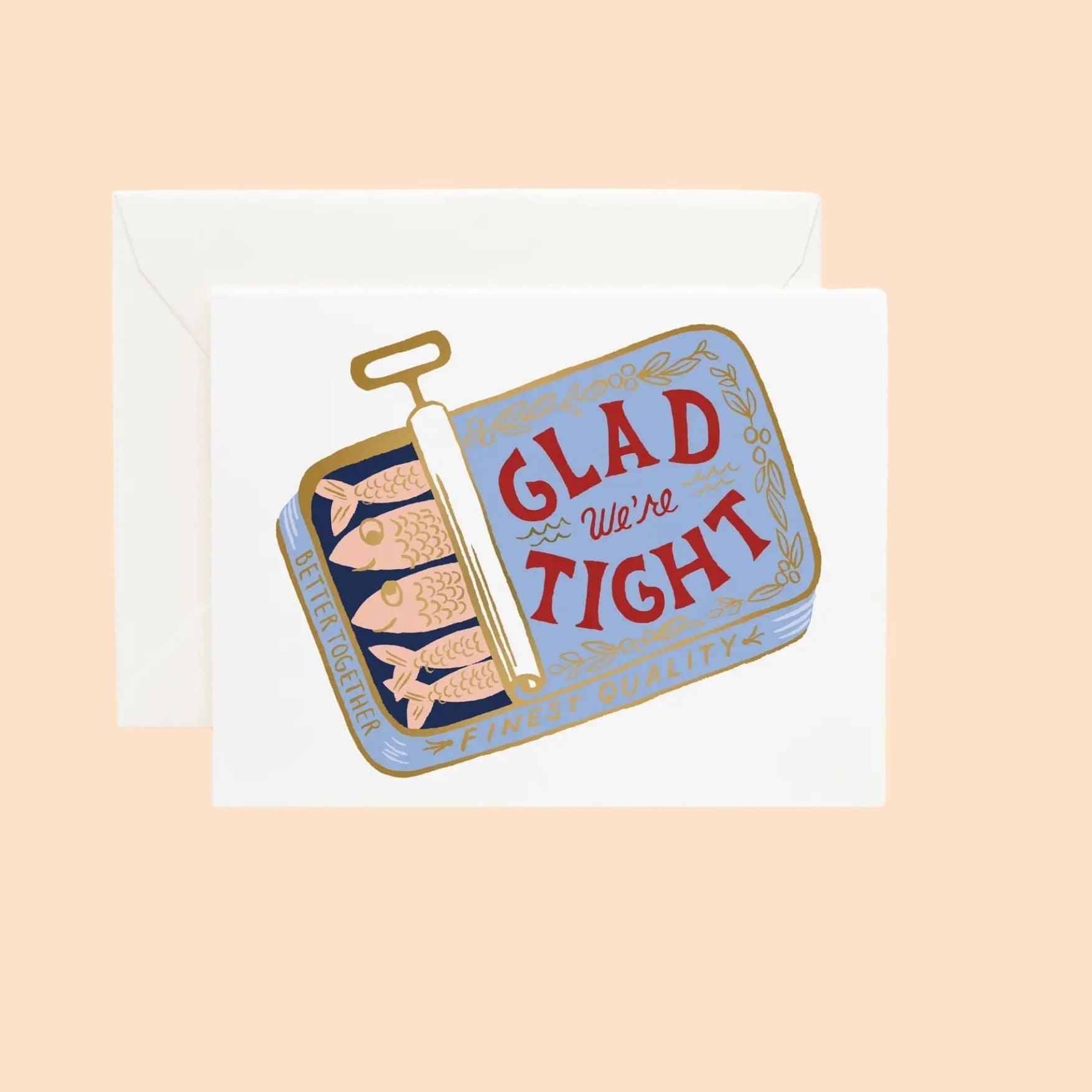 Tight As Sardines Card