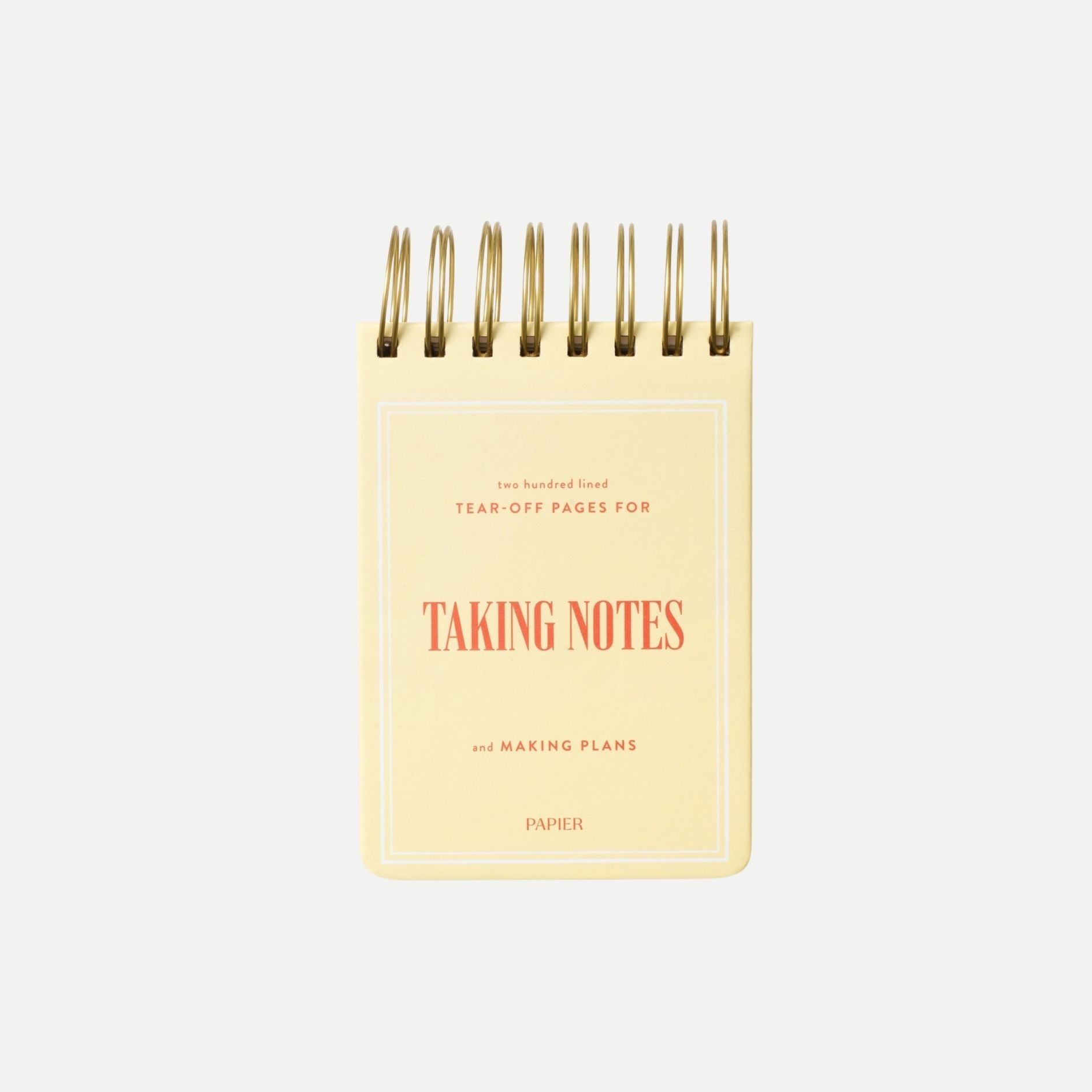 Taking Notes Notepad