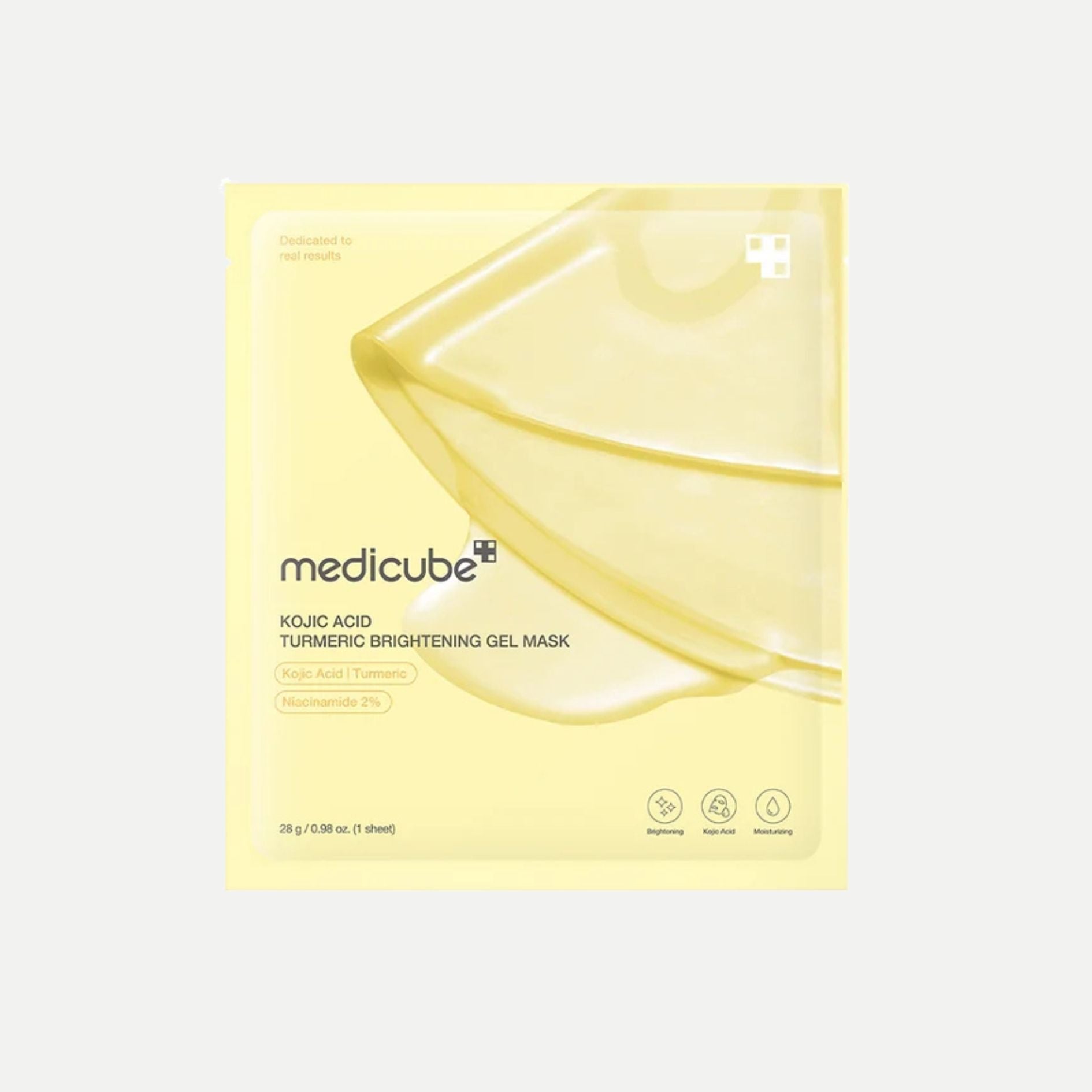 Kojic Acid Tumeric Brightening Gel Mask