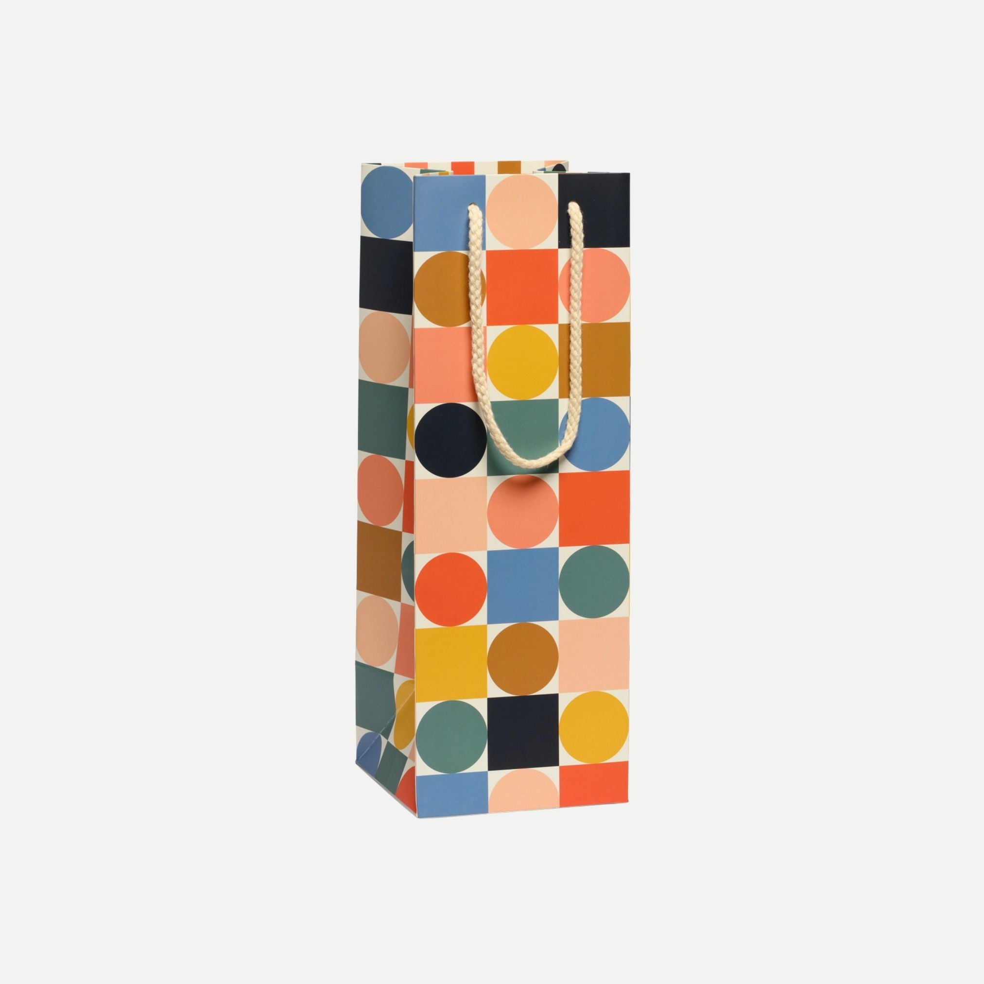 Circles and Squares Booze Bag