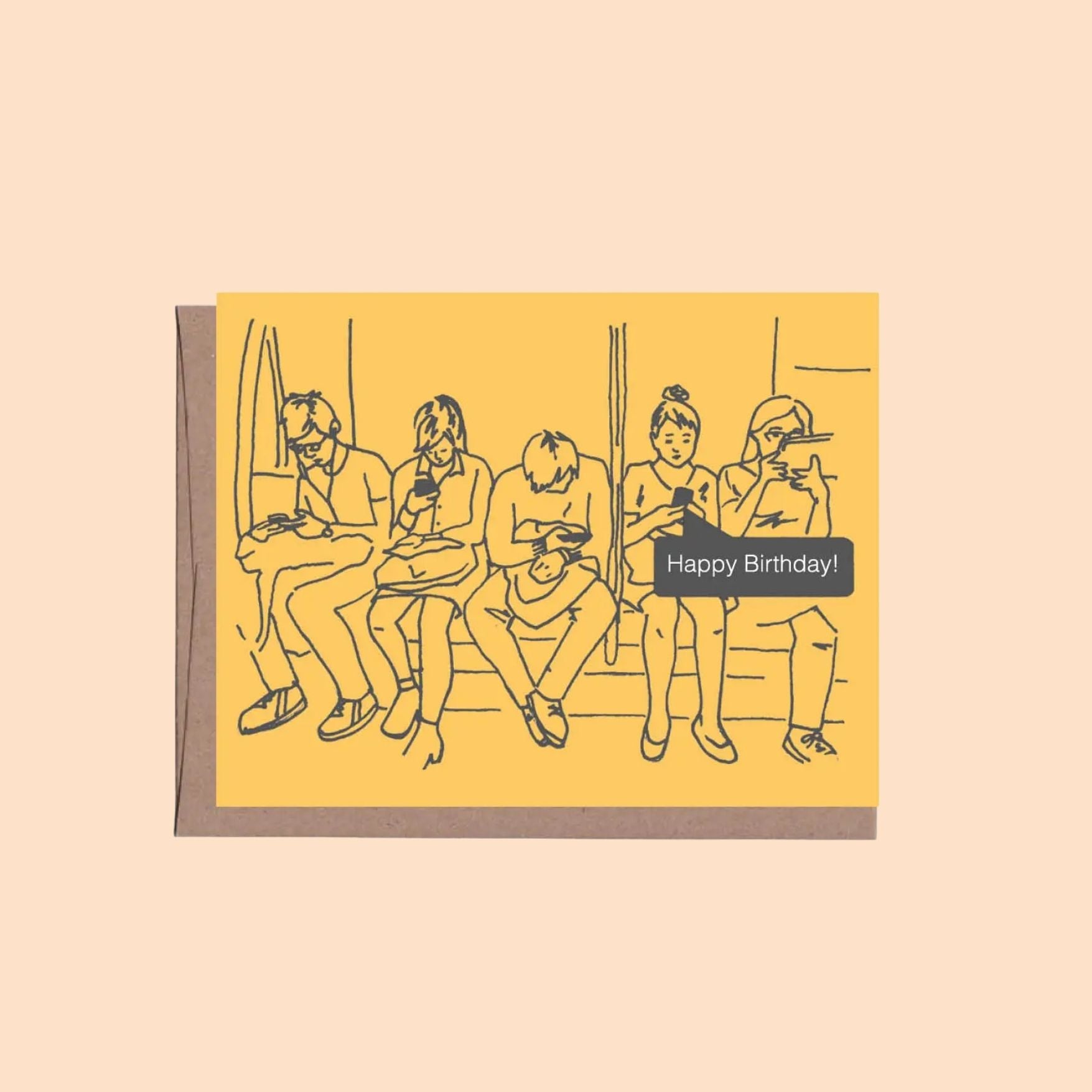 Birthday Texts Card
