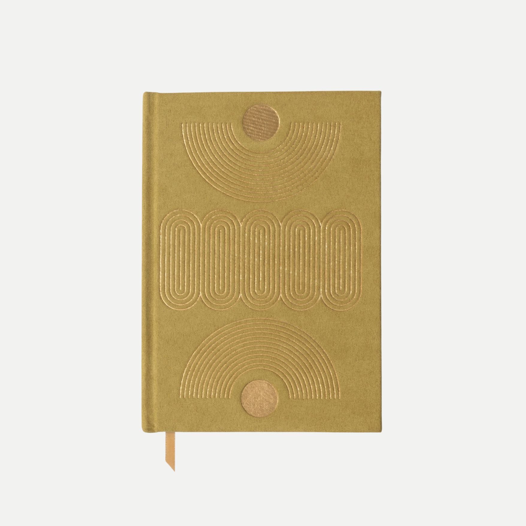 Suede Journal - Avocado Radiant