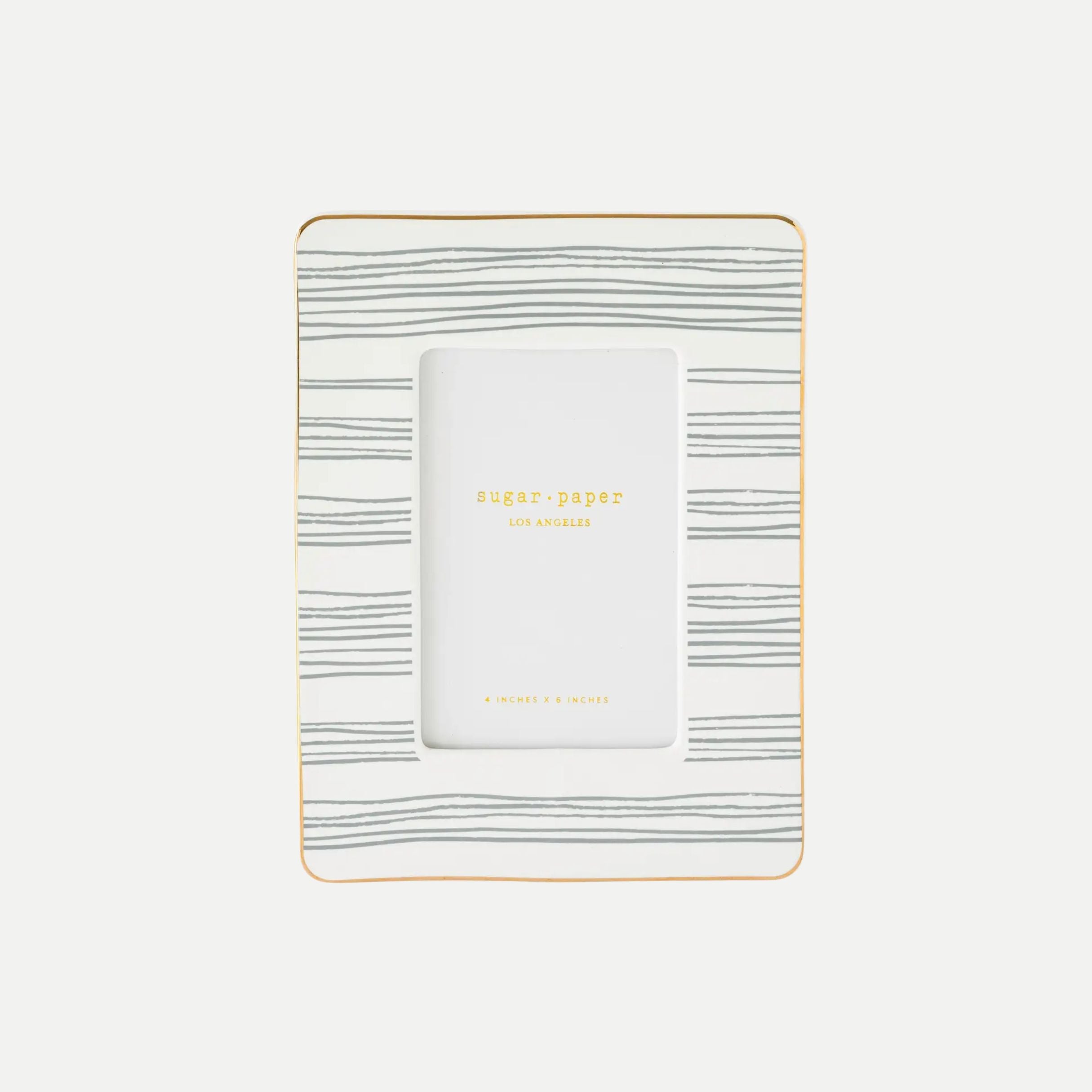 Slate Stripe Picture Frame