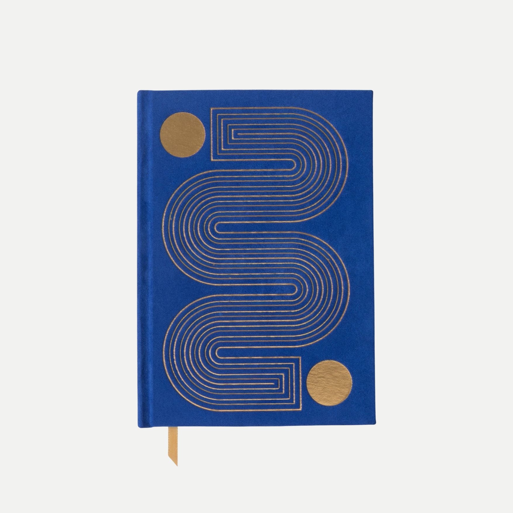 Suede Journal - Cobalt Radiant