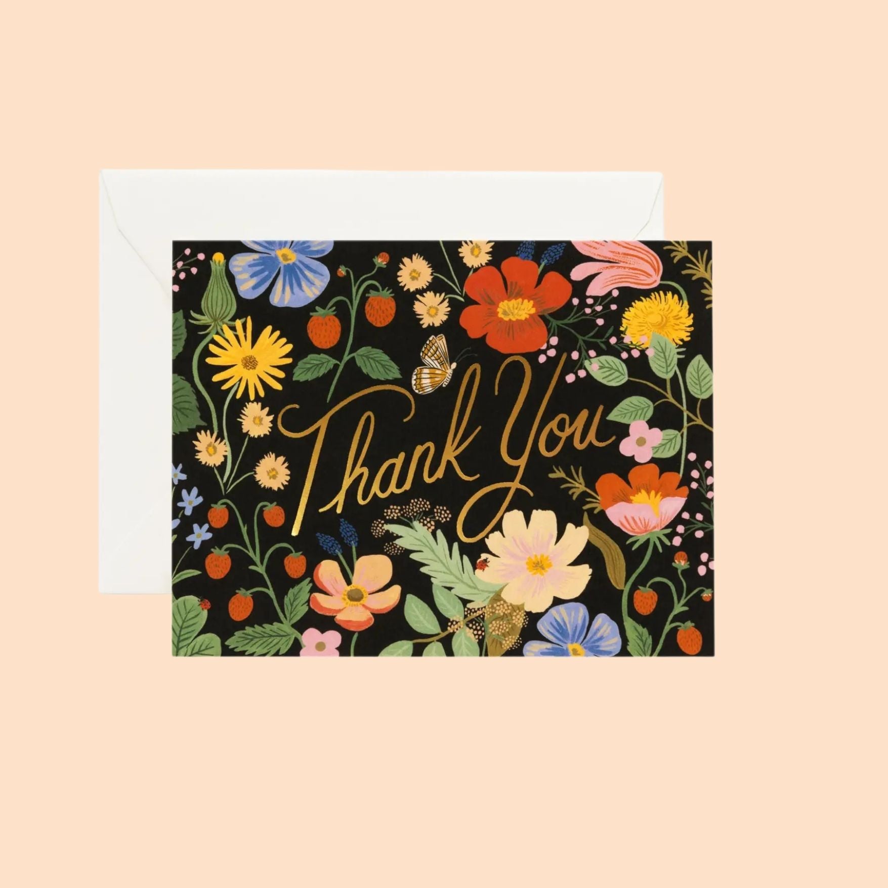Strawberry Fields Thank You Card