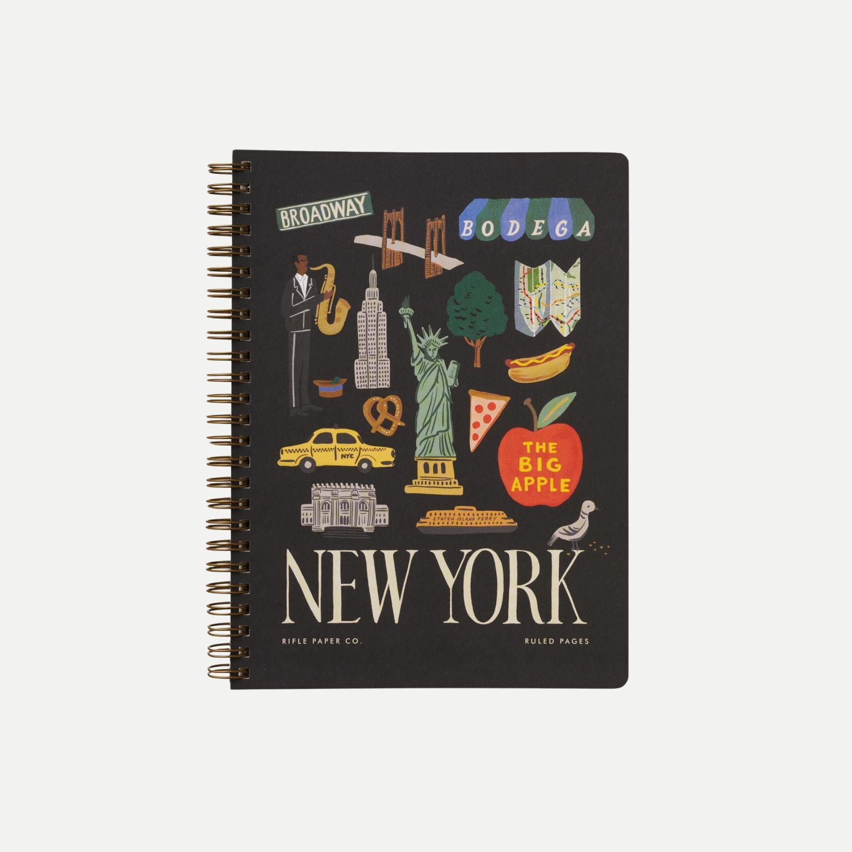 New York Spiral Notebook