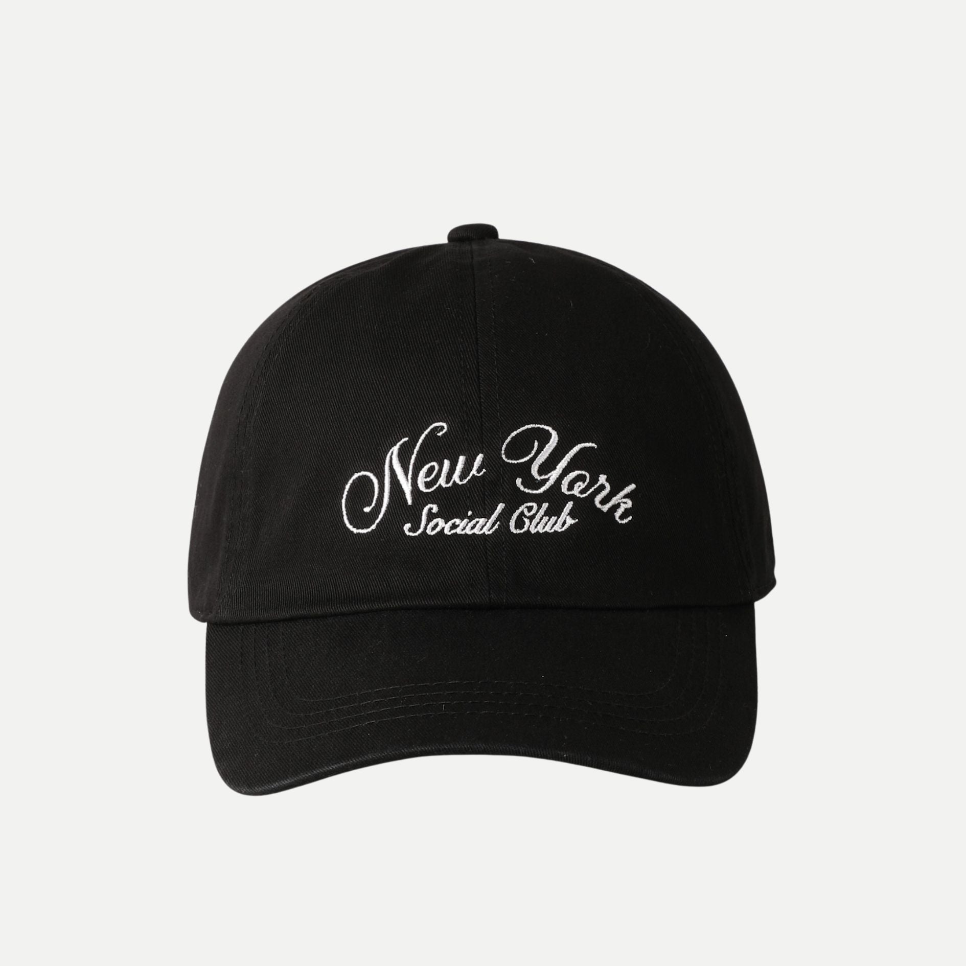 New York Social Club Baseball Hat - Black