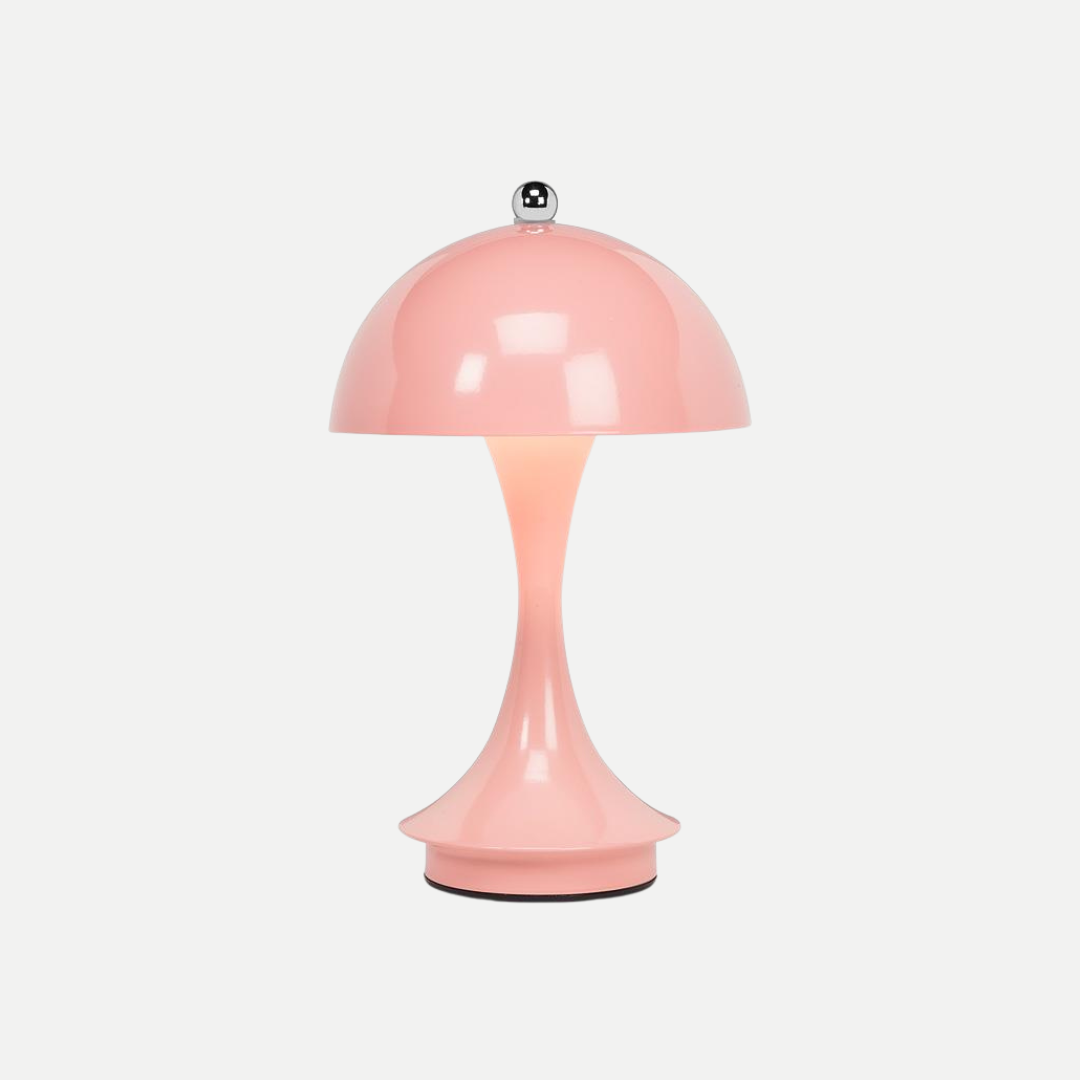 Dome Shade Led Lamp - Pink