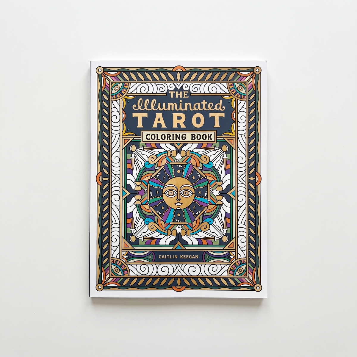 Illuminated Tarot Coloring Book